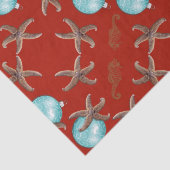 Kerstmis met Zee van sterren Tissuepapier (Detail)