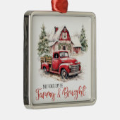 Kerstmis Metalen Ornament (Rechts)