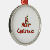 kerstmis metalen ornament (Rechts)