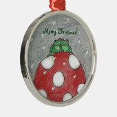 Kerstmis :-) metalen ornament (Rechts)