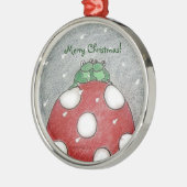 Kerstmis :-) metalen ornament (Links)