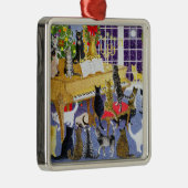 Kerstmis Metalen Ornament (Rechts)