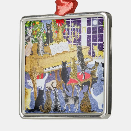 Kerstmis Metalen Ornament (Links)