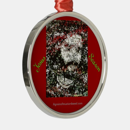 Kerstmis Metalen Ornament (Rechts)