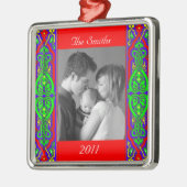 Kerstmis Metalen Ornament (Links)