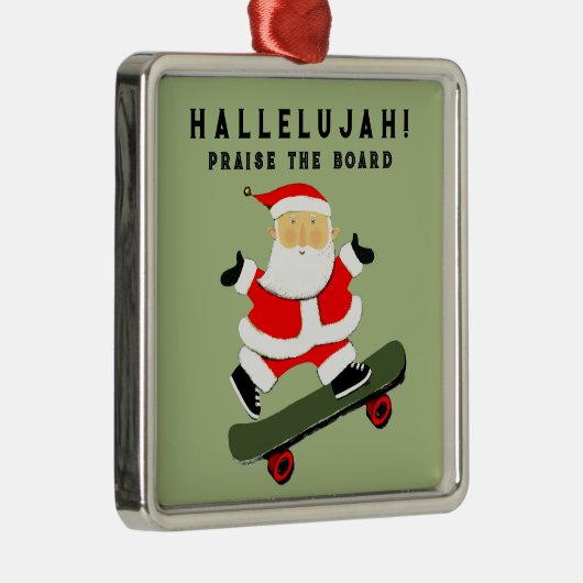 Kerstmis Metalen Ornament (Rechts)