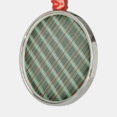 Kerstmis Metalen Ornament (Links)