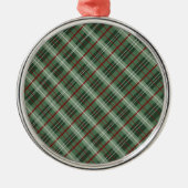 Kerstmis Metalen Ornament (Voorkant)