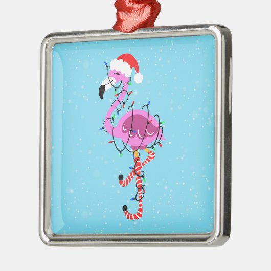 Kerstmis Metalen Ornament (Links)