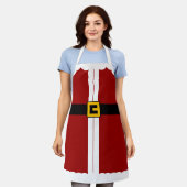 Kerstmis, mevrouw Claus of Santa Suit Schort (Gedragen)
