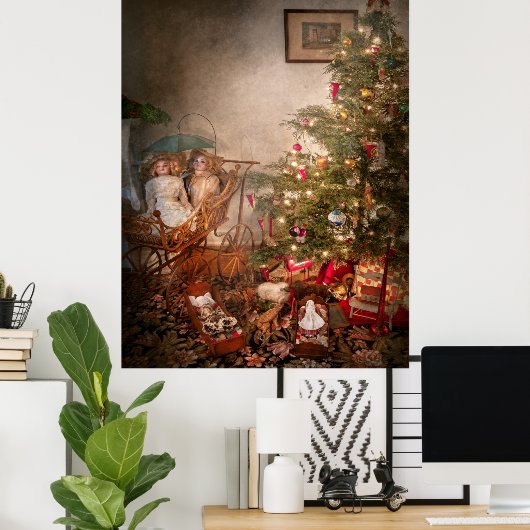 Kerstmis - Mijn eerste Kerstmis Poster (Thuiskantoor)