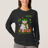 Kerstmis Mijn favoriete Jaar met Snowman T-shirt (Voorkant)
