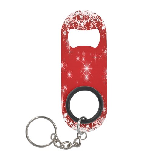 Kerstmis Mini Flessenopener (Voorkant)