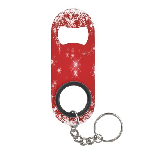 Kerstmis Mini Flessenopener (Achterkant)