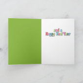 Kerstmis - MiniGoldenDoodle - Maggie Feestdagen Kaart (Binnen)