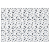 Kerstmis Minimale Zwart-wit Moderne vakantie Tafelkleed (Voorkant (Horizontaal))