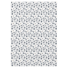 Kerstmis Minimale Zwart-wit Moderne vakantie Tafelkleed