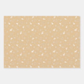 Kerstmis Minimalistisch Patroon  Inpakpapier Vel (Voorkant 2)