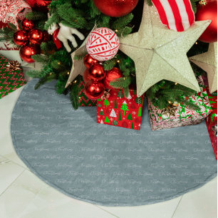 Kerstmis Minimalistisch Schrift Kerstboom Rok
