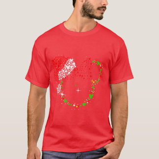 Kerstmis Minnie Premium retro T-shirt