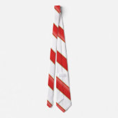 Kerstmis mintkleurige stropdas (Achterkant)