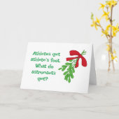 KERSTMIS MISPESTERGRAP OP KAART DEZE KERST (Gele Bloem)