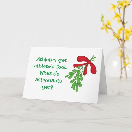 KERSTMIS MISPESTERGRAP OP KAART DEZE KERST (Gele Bloem)