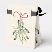 Kerstmis Mistletoe Bedankdoosjes (Achterkant)