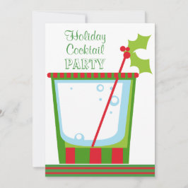 Kerstmis: mistletoe Cocktail Kaart