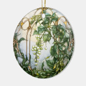 Kerstmis Mistletoe Keramisch Ornament (Links)