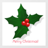 Kerstmis Mistletoe Raamsticker (Vel)