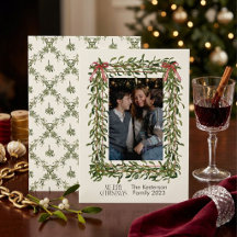 Kerstmis Mistletoe Trellis Foto