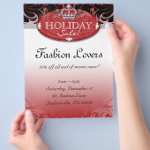 Kerstmis Mode Flyer Hair Salon Jewelry Crown (Hand)