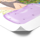 Kerstmis, mode schets, illustratie, poster (Hoek)