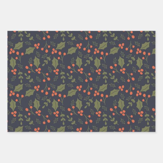 Kerstmis Modern Holiday Melting Snowman Cute Inpakpapier Vel (Voorkant)