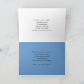 Kerstmis modern wenskaart feestdagen kaart (Binnen)