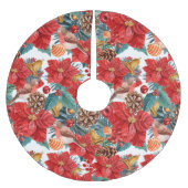 Kerstmis - Moderne feestelijke Waterverf Kerstboom Rok (Voorkant)