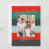Kerstmis - Moderne, kleurrijke multi-foto (Voorkant)