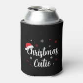 Kerstmis Moderne Schat Blikjeskoeler (Blikje Voorkant)