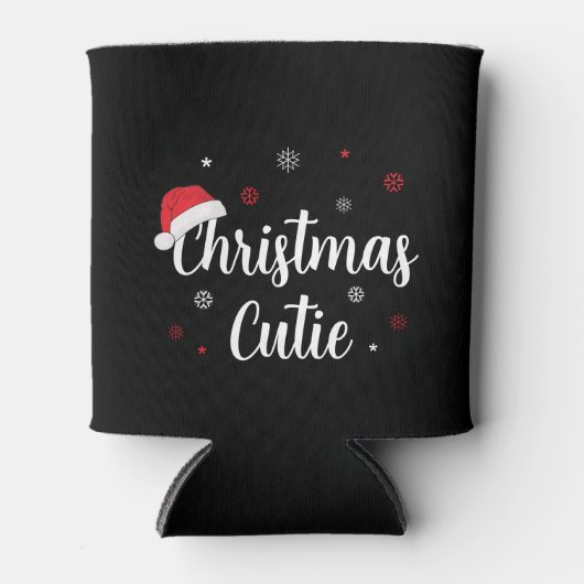 Kerstmis Moderne Schat Blikjeskoeler (Voorkant)