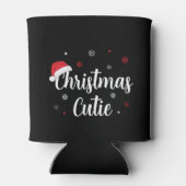 Kerstmis Moderne Schat Blikjeskoeler (Achterkant)