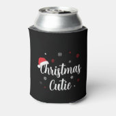Kerstmis Moderne Schat Blikjeskoeler (Blikje Achterkant)