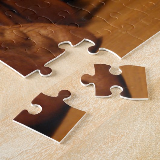 Kerstmis Moeder. Legpuzzel (Zijkant)