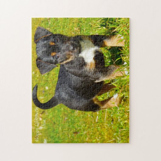 Kerstmis Moeder Legpuzzel (Verticaal)