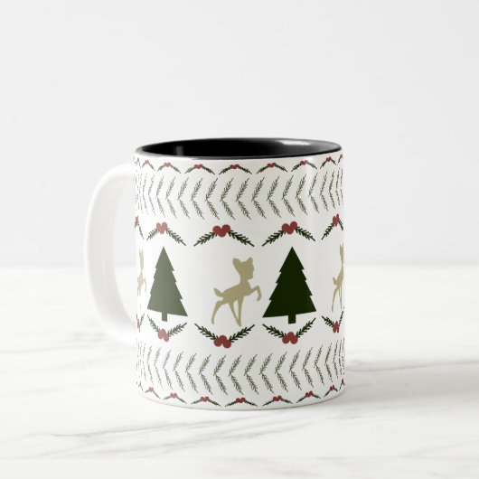 Kerstmis Mok (Voorkant links)