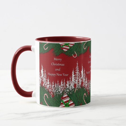 Kerstmis mok (Links)
