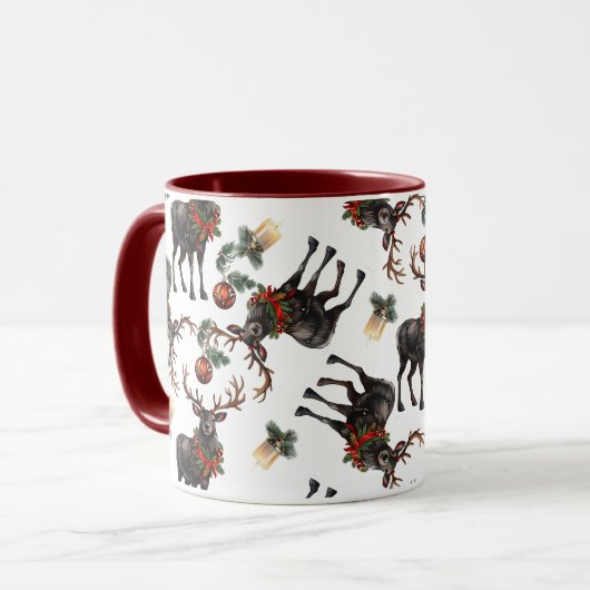 Kerstmis Mok (Voorkant links)