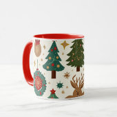 Kerstmis Mok (Voorkant links)