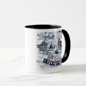 Kerstmis, mok (Voorkant rechts)