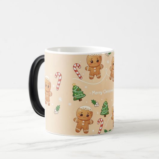Kerstmis mok (Voorkant links)